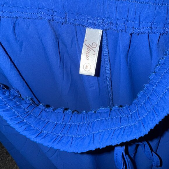 Yincro // Flowy High-Waisted Maxi Skirt with Pockets (M - Cobalt Blue) *NWOTs* - Picture 8 of 8